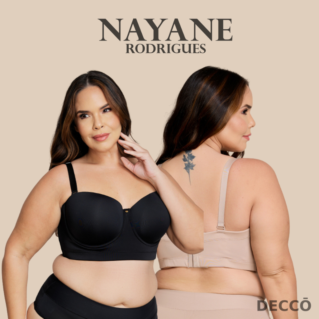 Sutia Tomara Que Caia Plus Size Versatil Ajuste Perfeito Sustentacao E Conforto