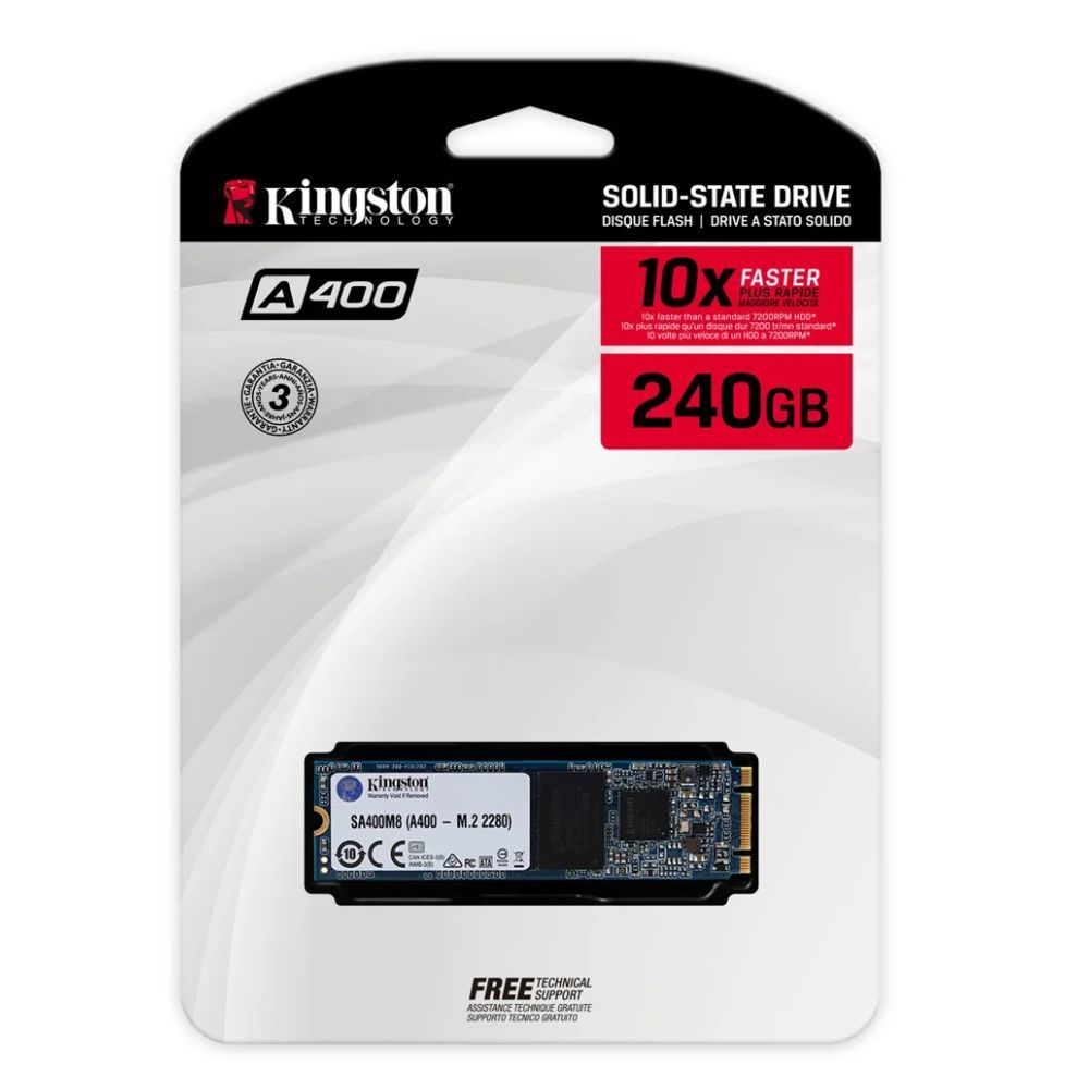 SSD 240GB M.2 Kingston SA400M8/240G