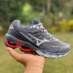 Tênis Esportivo treino academia corrida caminhada com molas leve confortável masculino feminino do 44 ao 45