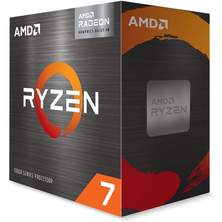 Processador AMD 100-100000263BOX AMD Ryzen 7 5700G Base 3.8 Ghz - Turbo 4,6 Ghz