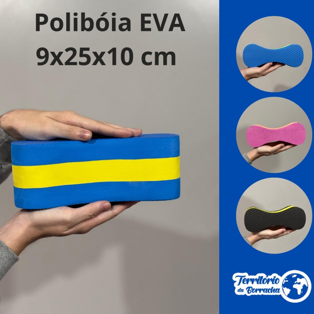 Polibóia EVA Aquático 9x25x10 cm Natação Mergulho