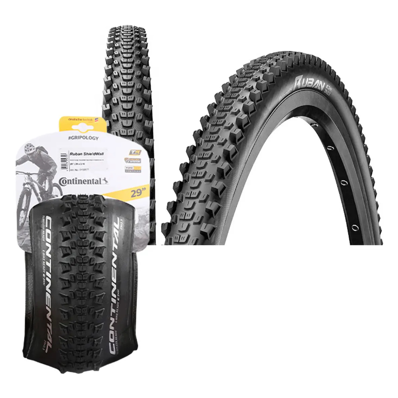 Pneu Continental Ruban Shieldwall 29x2.30 Kevlar Tubeles Preto
