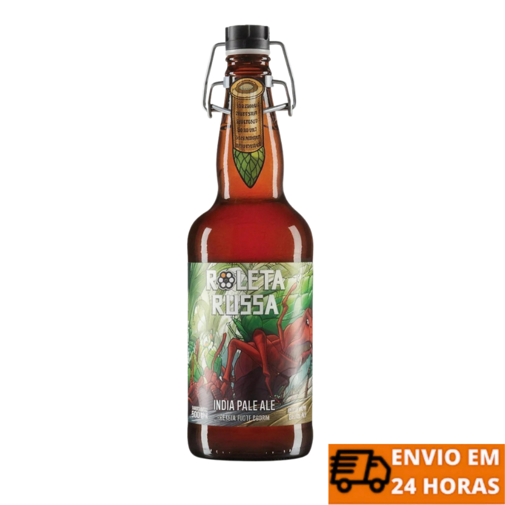 Cerveja Roleta Russa IPA India Pale Ale 500ml