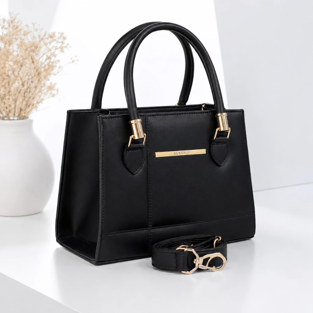 Bolsa Feminina Pequena Transversal Quadrada de Ombro e de Mão Básica Moderna