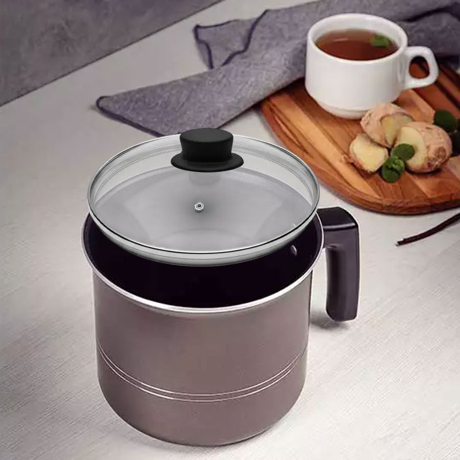 Fervedor 14cm Tramontina Sicilia Avelã Antiaderente 1,9Lts Com Tampa de Vidro — imagem 2 de 2