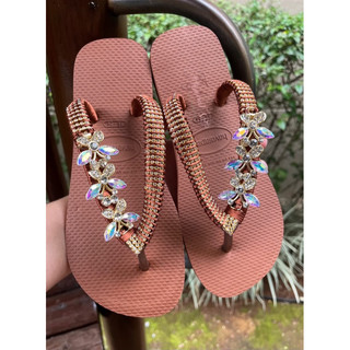 CHINELO SANDÁLIA HAVAIANAS ORIGINAIS ,CUSTOMIZADA.