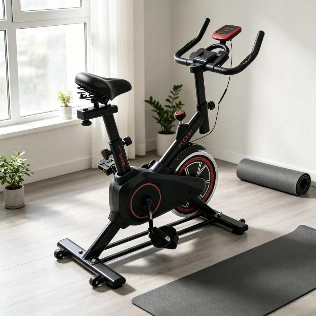 Bicicleta Ergométrica Spinning com Monitor Esportivo Profissional Suporta até 120kg - V3/2