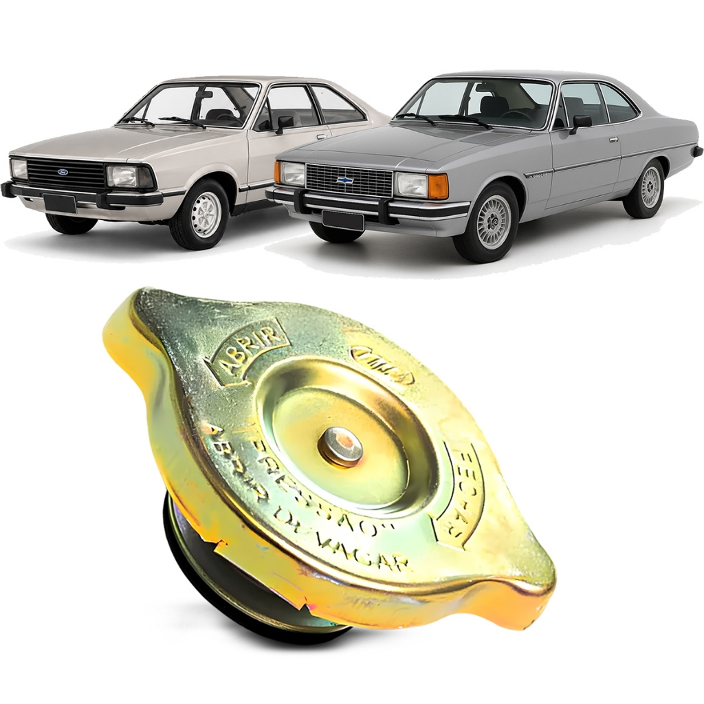 Tampa Radiador Escort Verona Opala Chevy Gol Corcel Belina Toda Linha G1