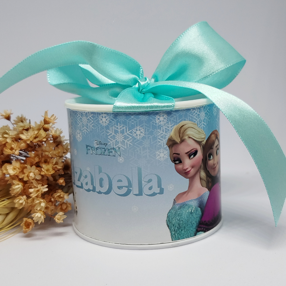 kit tubolatas personalizadas - 5X6 Frozen | lembrancinha aniversário | casamento | batizado | maternidade | chá de bebê