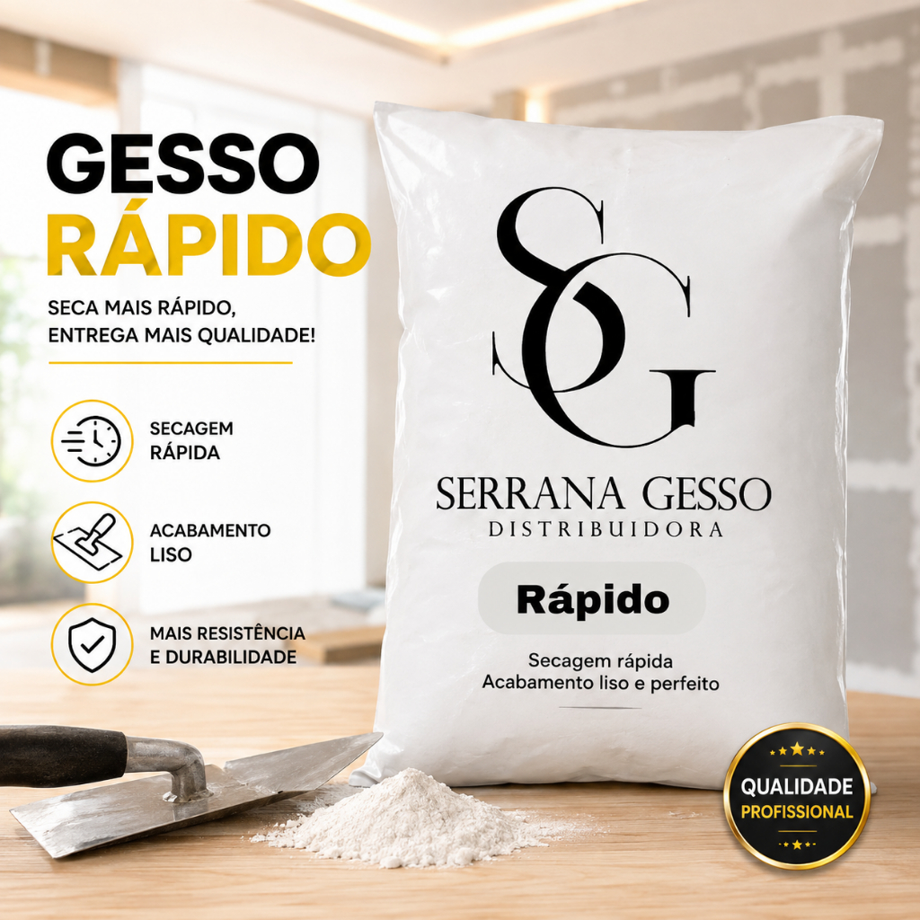 Gesso em Pó Branco Secagem Rápida 1kg 2kg 3kg 6kg 9kg Para Moldes Artesanato Construção Reparos Casa