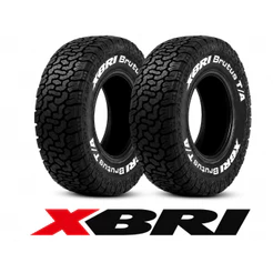 KIT 2 PNEUS 225/65R17 XBRI BRUTUS T/A 107/103S 8 LONAS - LETRA BRANCA
