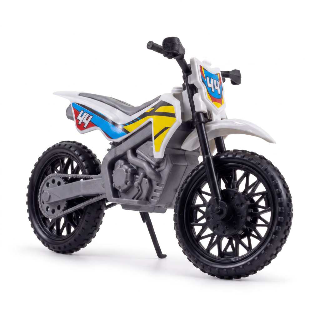 Moto Cross Trick Cross 18cm Motinha Menino Brinquedo Realista | Certificado INMETRO | QUEEN SHOP