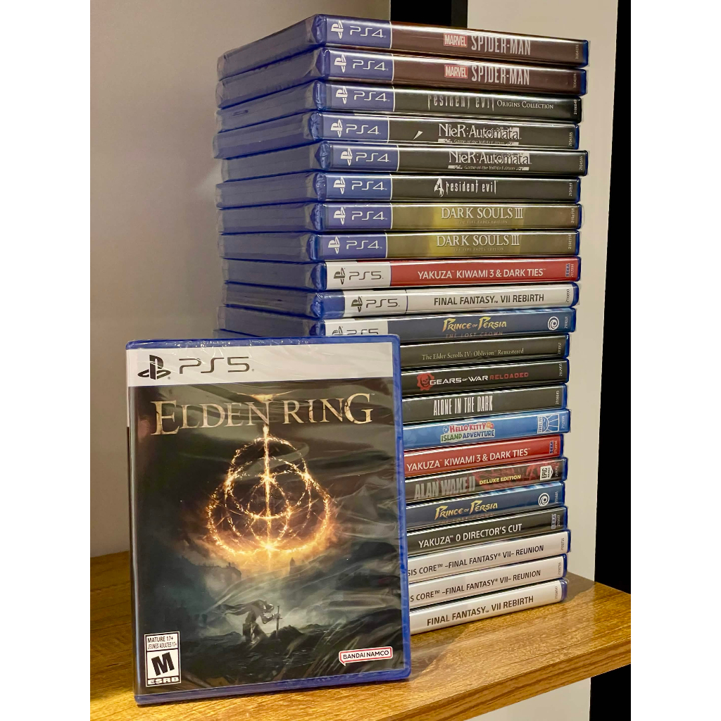 Jogos PS4/PS5 LACRADOS originais playstation 4/5 DARK SOULS CYBERPUNK ELDEN RING RESIDENT EVIL FINAL FANTASY YAKUZA