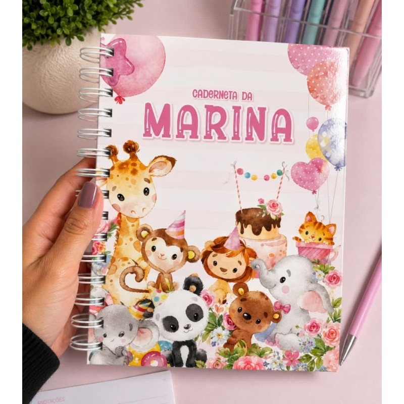 Caderneta de Saúde/ VACINA 2026 MENINA – 7ª Edição (Atualizada) | Personalize com o nome do bebe