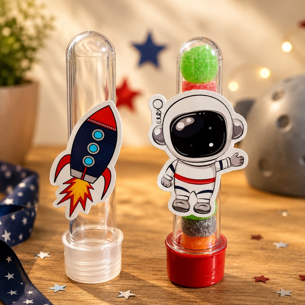 Aplique Astronauta Para Tubete Personalizado/Lembrancinha Astronauta/ Festa de Aniversário