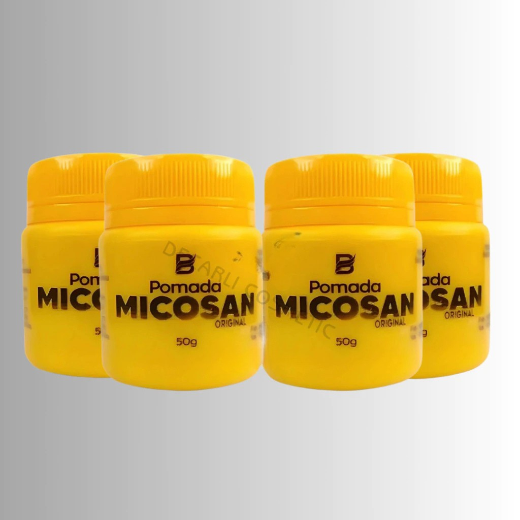4 UN Pomada Micosan Original - Para Micoses e Clareador de Manchas 50g