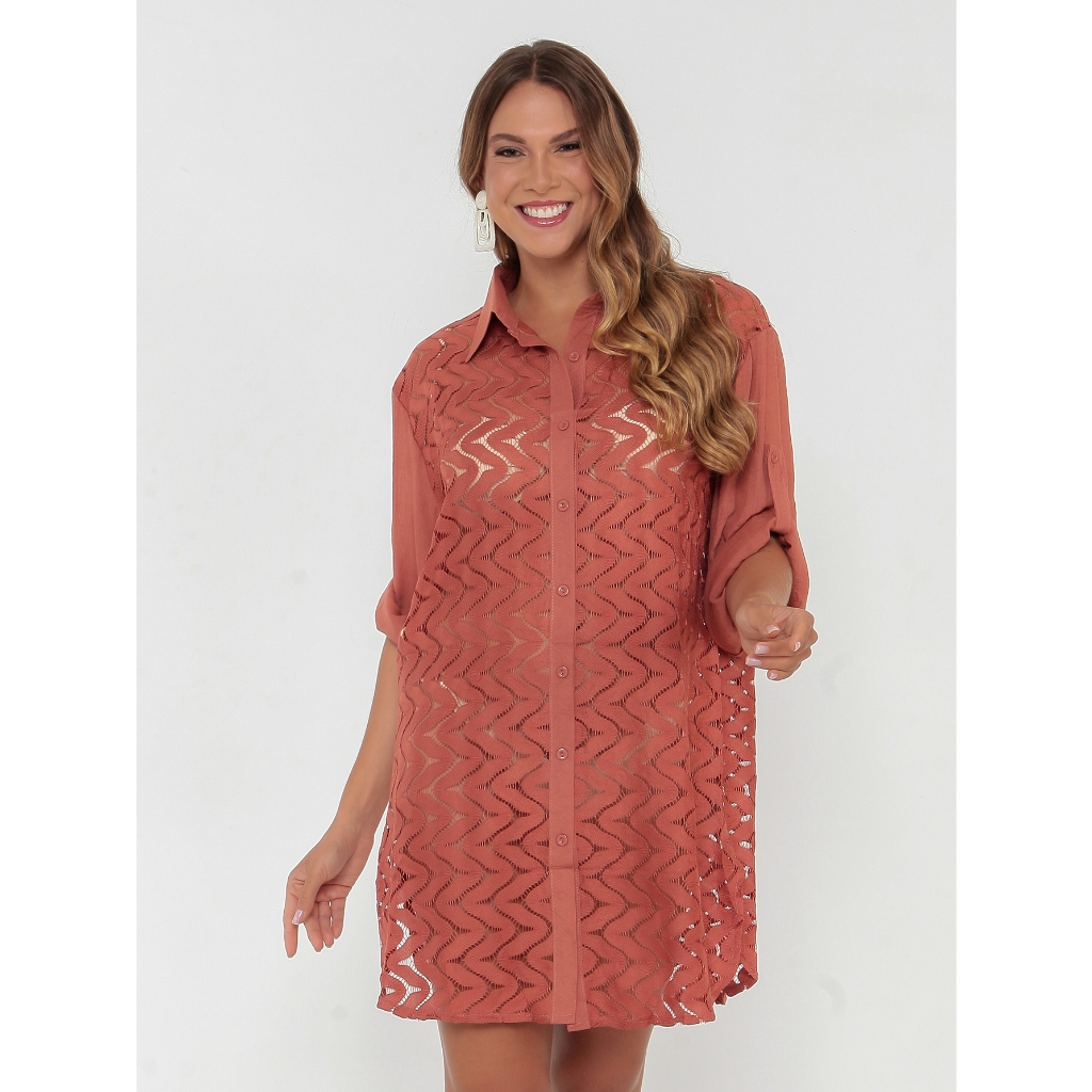 Praia feminina Kimono feminino elegante Festa Casual Férias 8046 — imagem 2 de 2