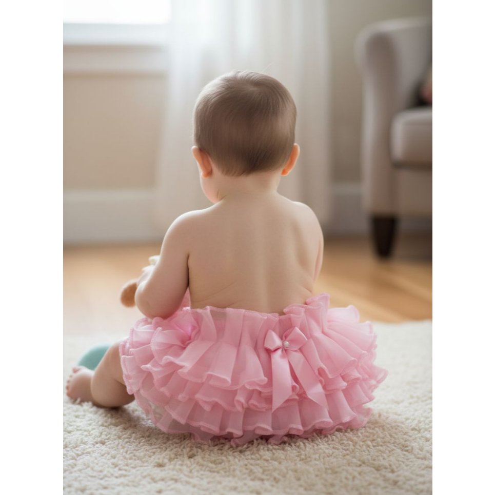 Calcinha Frufru baby/Bunda Rica/menina/modainfantil/bebê/tapafralda/fofura/criança/roupainfantil