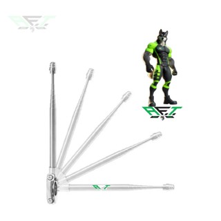 Antena Corta Pipa Moto Bicicleta Retrátil Aço Inox Guidão