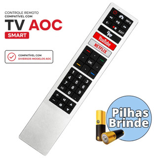 Controle Remoto para Tv AOC Smart