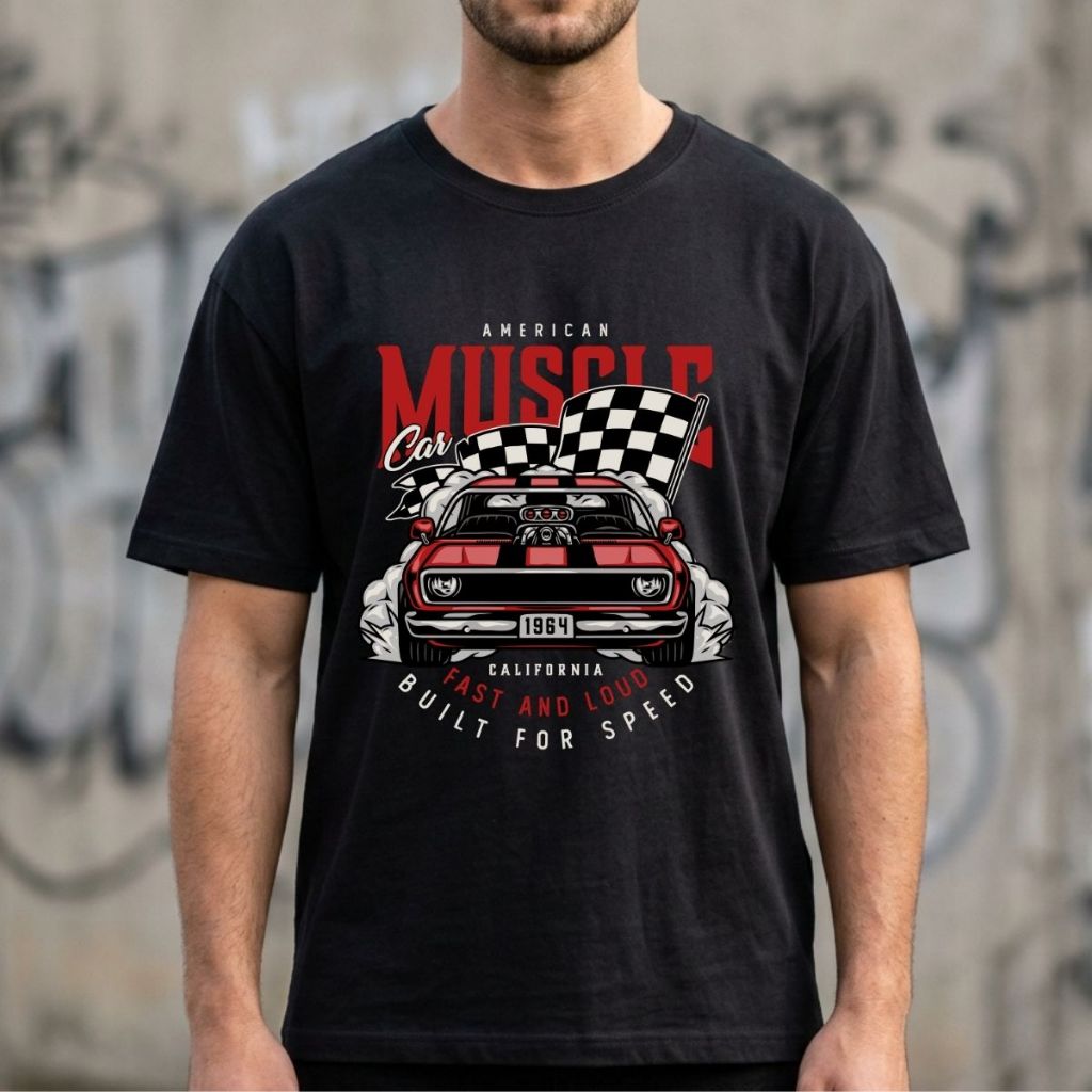 Camiseta Preta Carro Clássico Antigo Vintage Estampa Retrô Blusa Básica 100% Algodão Masculina