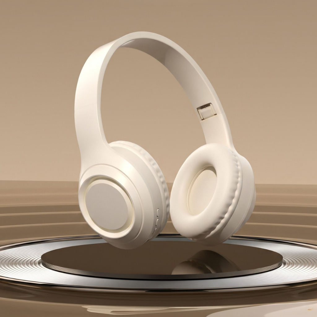 Headphone Fone de Ouvido Bluetooth UID-28 Sem Fio Cartão TF Type-C Dobrável Som Hi-Fi P2