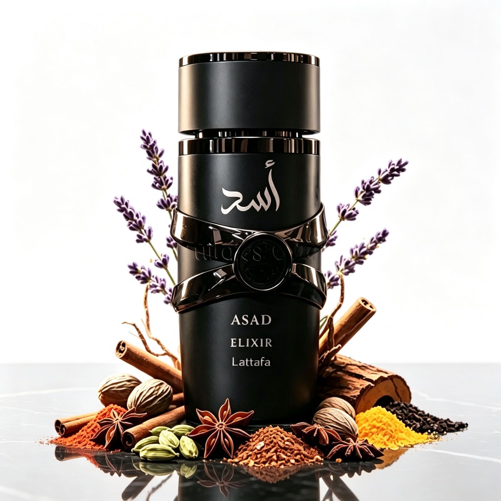 Perfume Árabe Asad Masculino Elixir Bourbon Yara Feminino/Yara EDP Alta Fixação