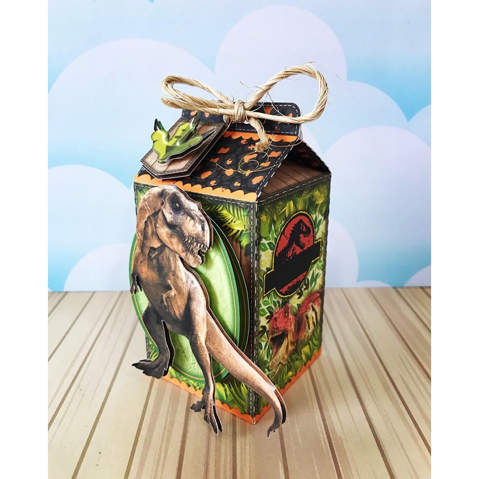 Kit Festa Jurassic Park Pegue e Monte Lembrancinhas Personalizadas Aniversário Infantil Decoração Dinossauro