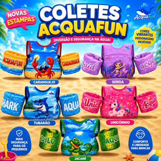 Bóia Colete Salva Vidas Infantil Premium Kids Não Fura de 1 a 7 anos Até 25kg