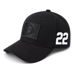 Boné Brasil 22 Bordado com Bandeira Brasileira Aba Curva Ajustável Snapback Unissex ENVIO - IMEDIATO