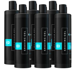Shaving Gel de Barbear Element Menthol- Caixa com 6 Unidades de 750ml Cada