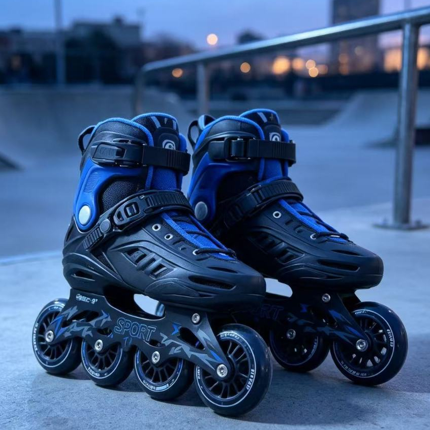 Patins Inline Adulto Ajustável Profissional |Rodas 84 MM|ABEC 9| Patins Profissional Inline 4 Rodas