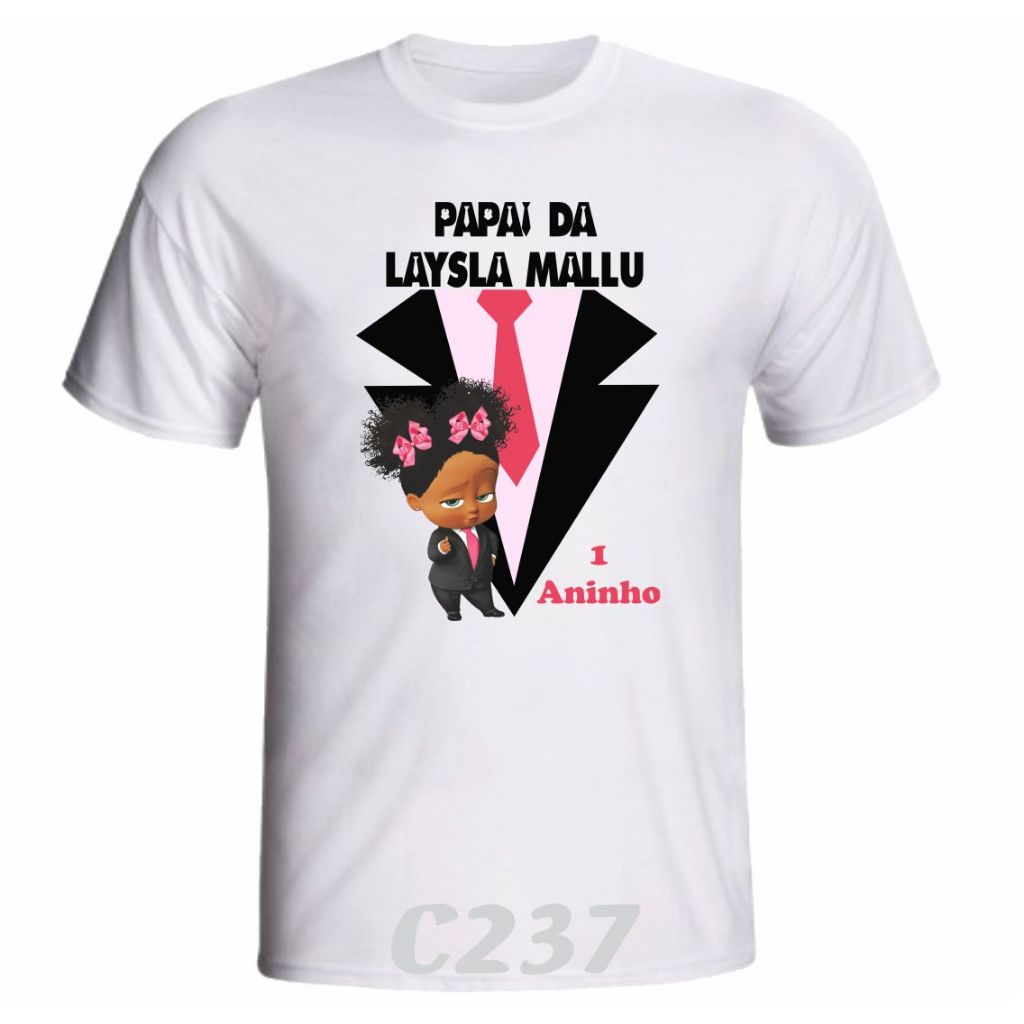 1 Camiseta Personalizada A Poderosa Chefinha para aniversário ou festa temática C237
