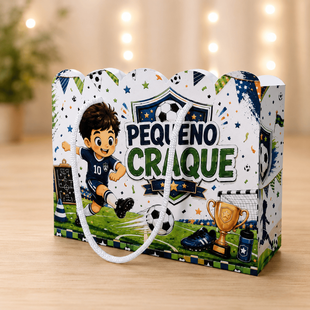 Sacolinha Personalizada Futebol Lembrancinha Futebol Lembrancinha Festa Futebol