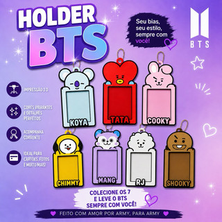 Holder Impressão 3D BTS, para Photocard
