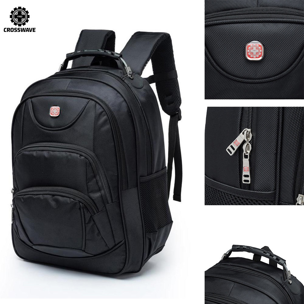 Crosswave Mochila Executiva para Notebook 17 Polegadas 20L Confortável e Resistente