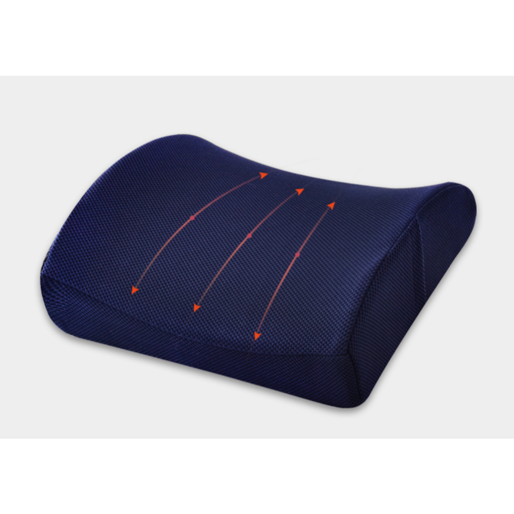 Apoio Lombar Almofada Corretor Postura Suporte Coluna Cadeira Home Office — imagem 2 de 2