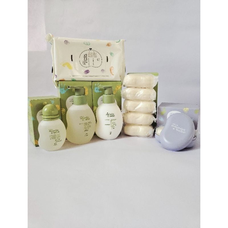 Kit Mamãe e Bebê com sabonete em barra