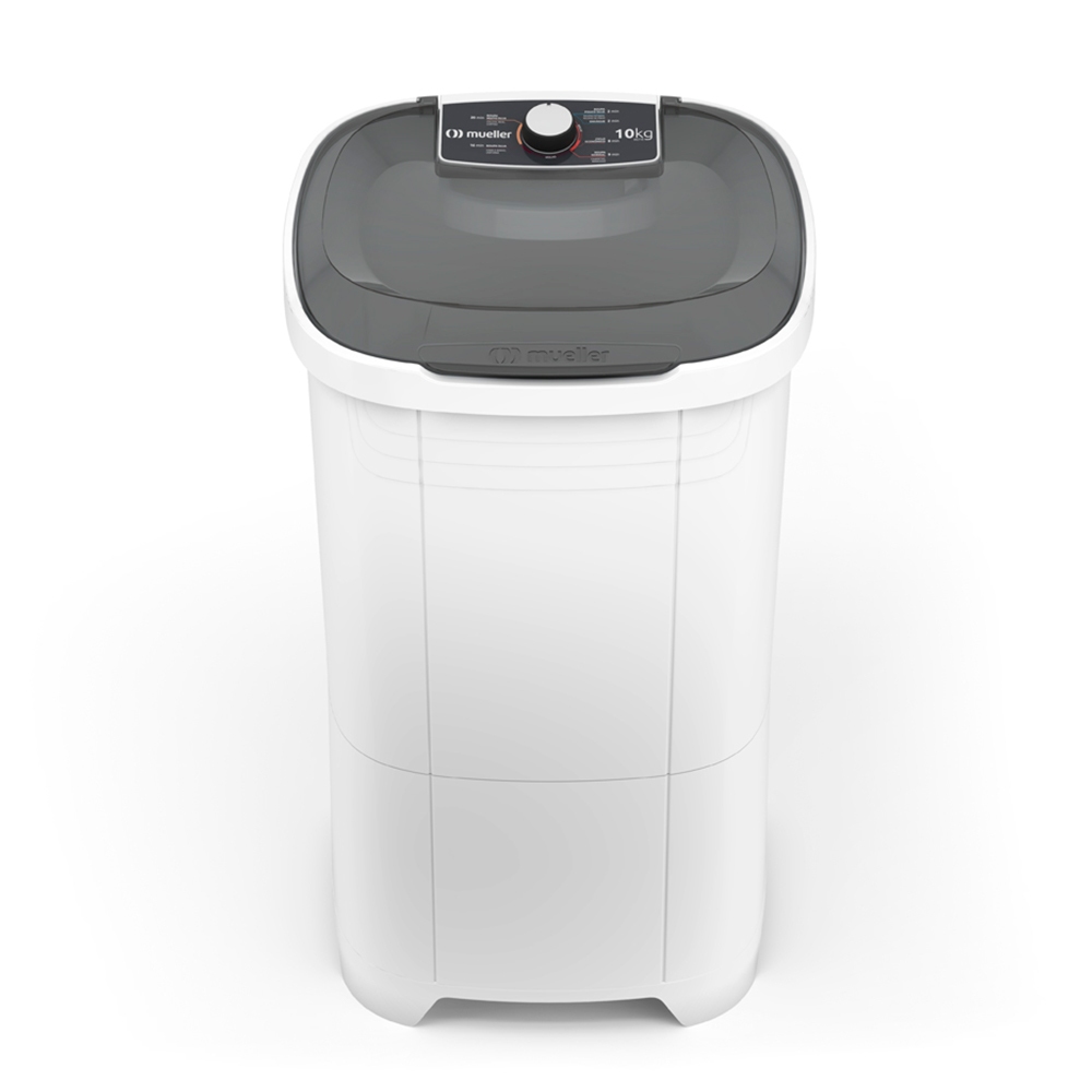 Imagem Tanquinho Mueller MLT10 10 kg Lavagem por Turbilhonamento Semiautomático Branco 110V