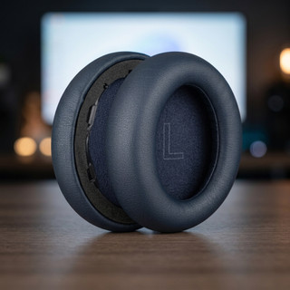 Par de Almofadas p/ Fones de Ouvido Anker Soundcore Life Q10, Q20 e Q30 Conforto e Qualidade p/ Renovar Seu Fone