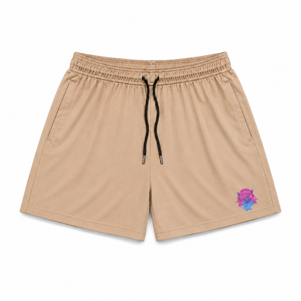 Bermudas Short Elastano Masculino Mauricinho para Academia e Corrida