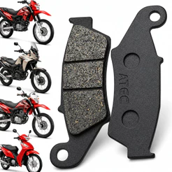 Pastilha Freio Dianteira Honda Biz 125 Bros Falcon Tornado XR250 NX350 Sahara Par Original Atec
