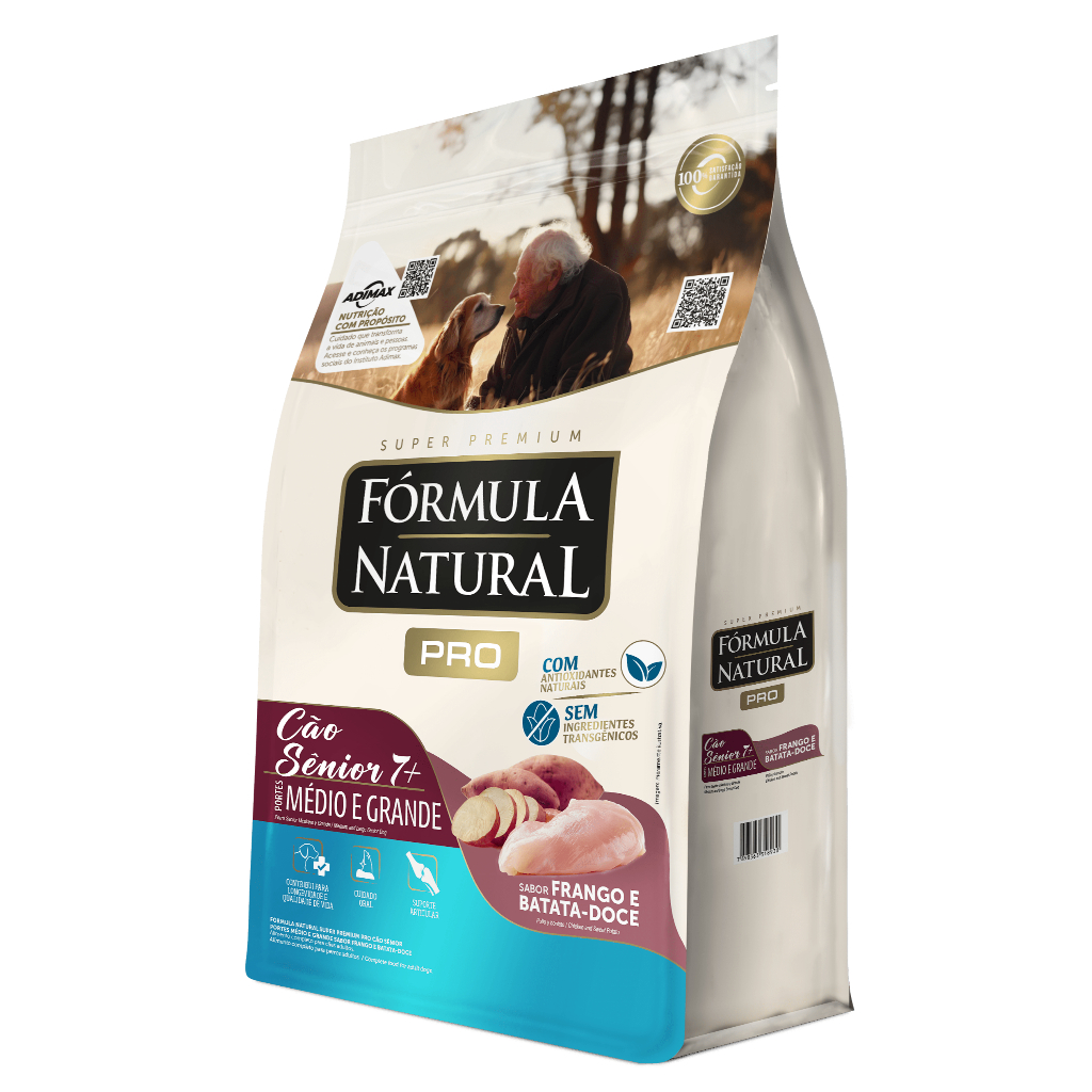Ração Fórmula Natural Pró Cães Sênior Raças Médias e Grandes 15kg — imagem 2 de 2
