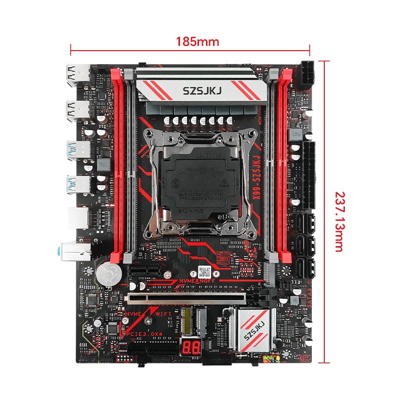 KIT GAMER XEON E5 2680V4 + Placa-Mãe SZSJKJ X99 + CHIP TPM 2.0 + Cooler LOW + 16 GB de Memória RAM DDR4