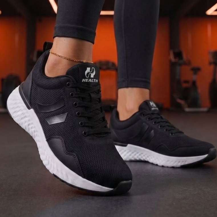 Tênis Esportivo Casual Feminino Academia Caminhada Corrida Confortável Respirável Antiderrapante