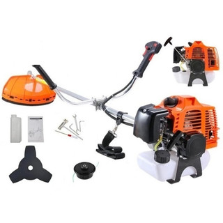 Roçadeira 2x1 aparador de Grama a Gasolina Profissional 3hp Potente