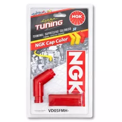 Cachimbo de Vela Cg 150 Titan / Cg 160 Start / Nxr 150 Bros / Fazer 250 / Lander 250 (Vermelho) Ngk Tuning