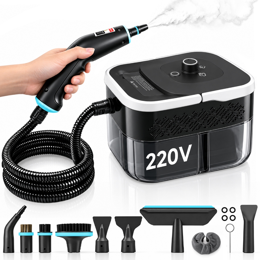1500W 127/220V Limpador a vapor portátil de alta pressão 1250ML Kit Completo AcessóRios Profunda Com Este
