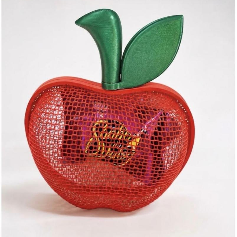 🍎 Maçã Decorativa Porta Doces Objetos Impressão 3D — Presente Perfeito para o Dia dos Professores!