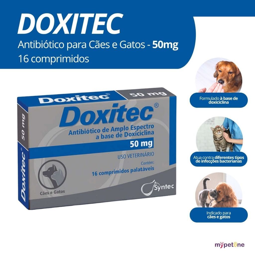 Doxitec Syntec 16 comprimidos - 50 mg